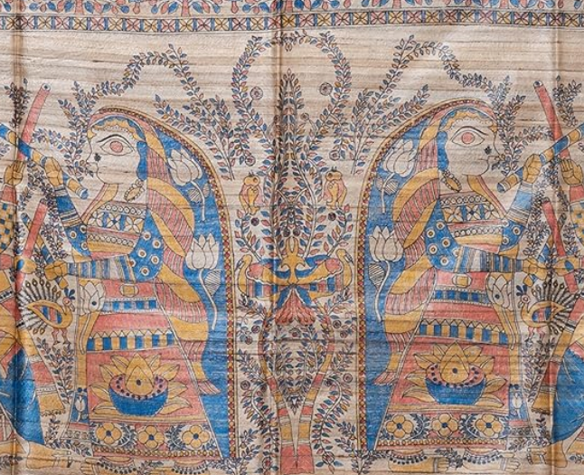 Bhagalpuri Tussar Ghicha Silk Saree with Madhubani Print — Buy Guide & Review 2026